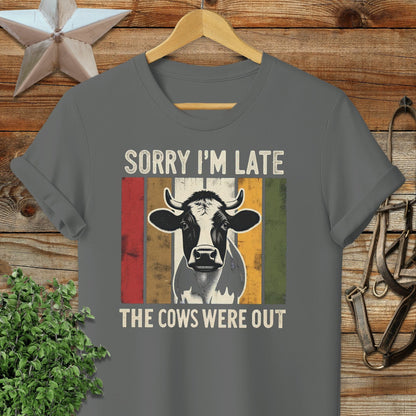 Sorry I'm Late Softstyle Tee