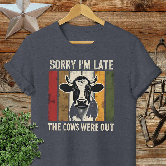 Sorry I'm Late Softstyle Tee