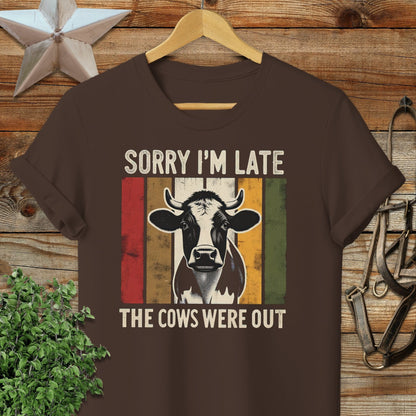Sorry I'm Late T-shirt