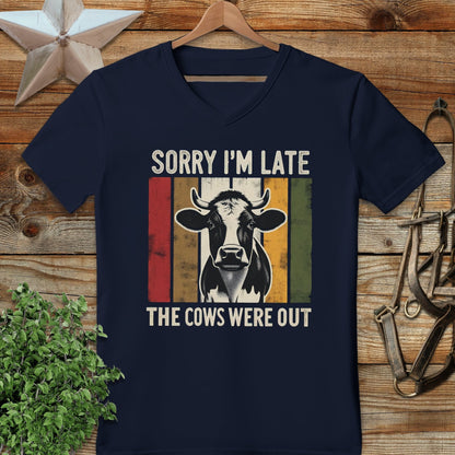 Sorry I'm Late V-neck