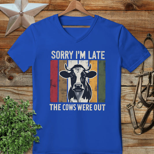 Sorry I'm Late V-neck