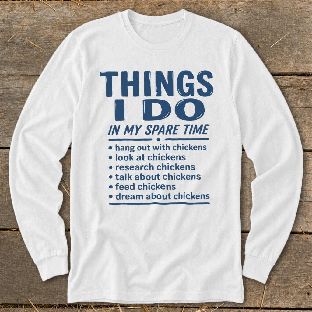 Spare Time Long Sleeve Tee