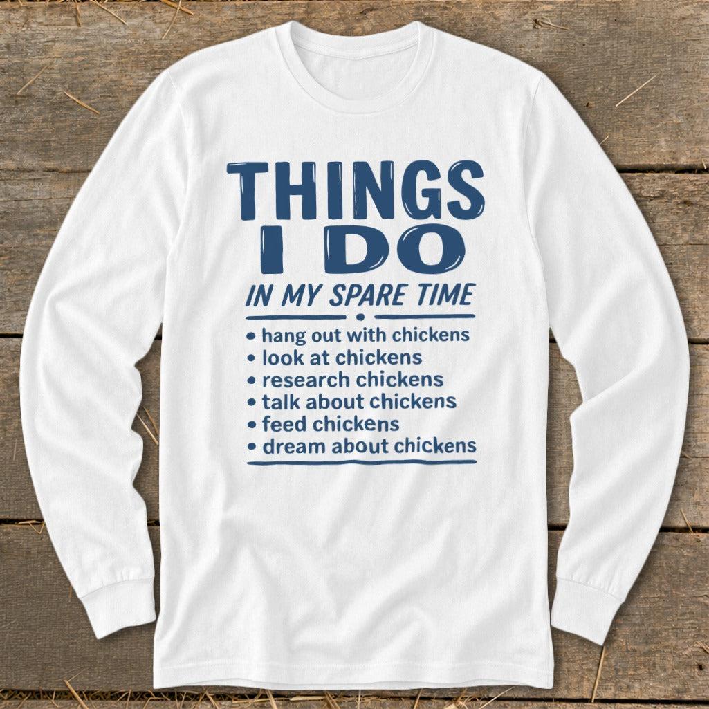 Spare Time Long Sleeve Tee