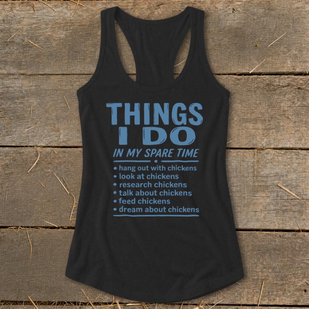 Spare Time Racerback Tank