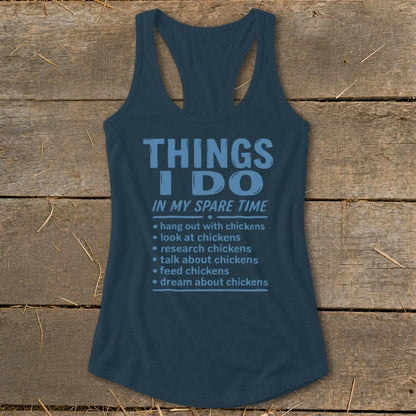 Spare Time Racerback Tank