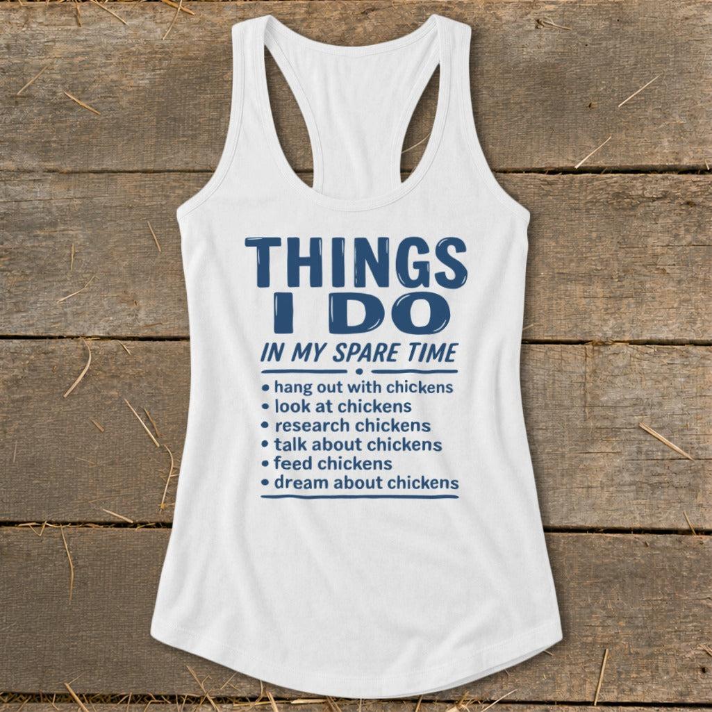 Spare Time Racerback Tank