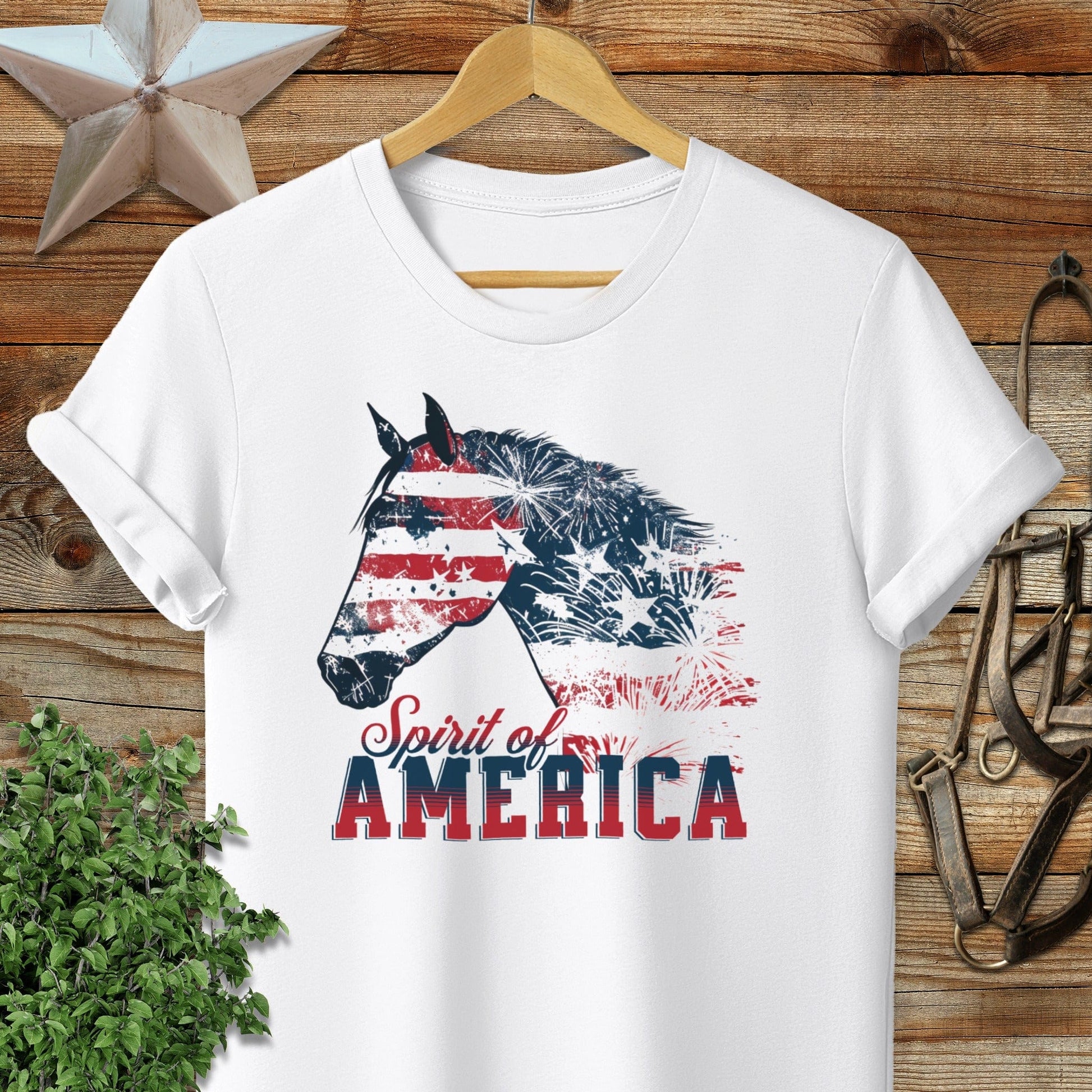 Spirt of America Horse T-shirt
