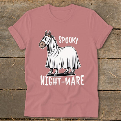 Spooky Nightmare Softstyle Tee - Mauve