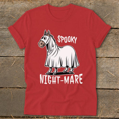 Spooky Nightmare Softstyle Tee - Red