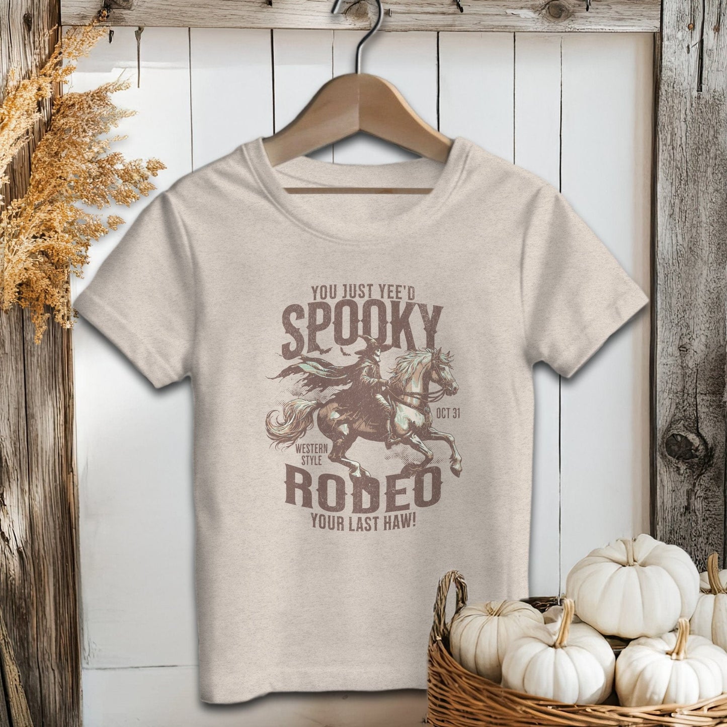 Spooky Rodeo Halloween Youth Shirt
