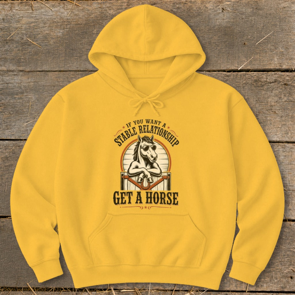 Stable Relationship Hoodie - Gold