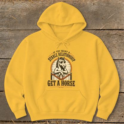Stable Relationship Hoodie - Gold