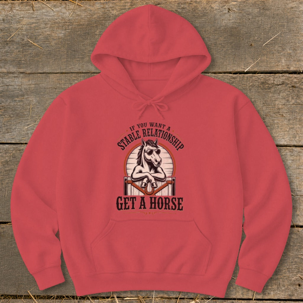 Stable Relationship Hoodie - Red