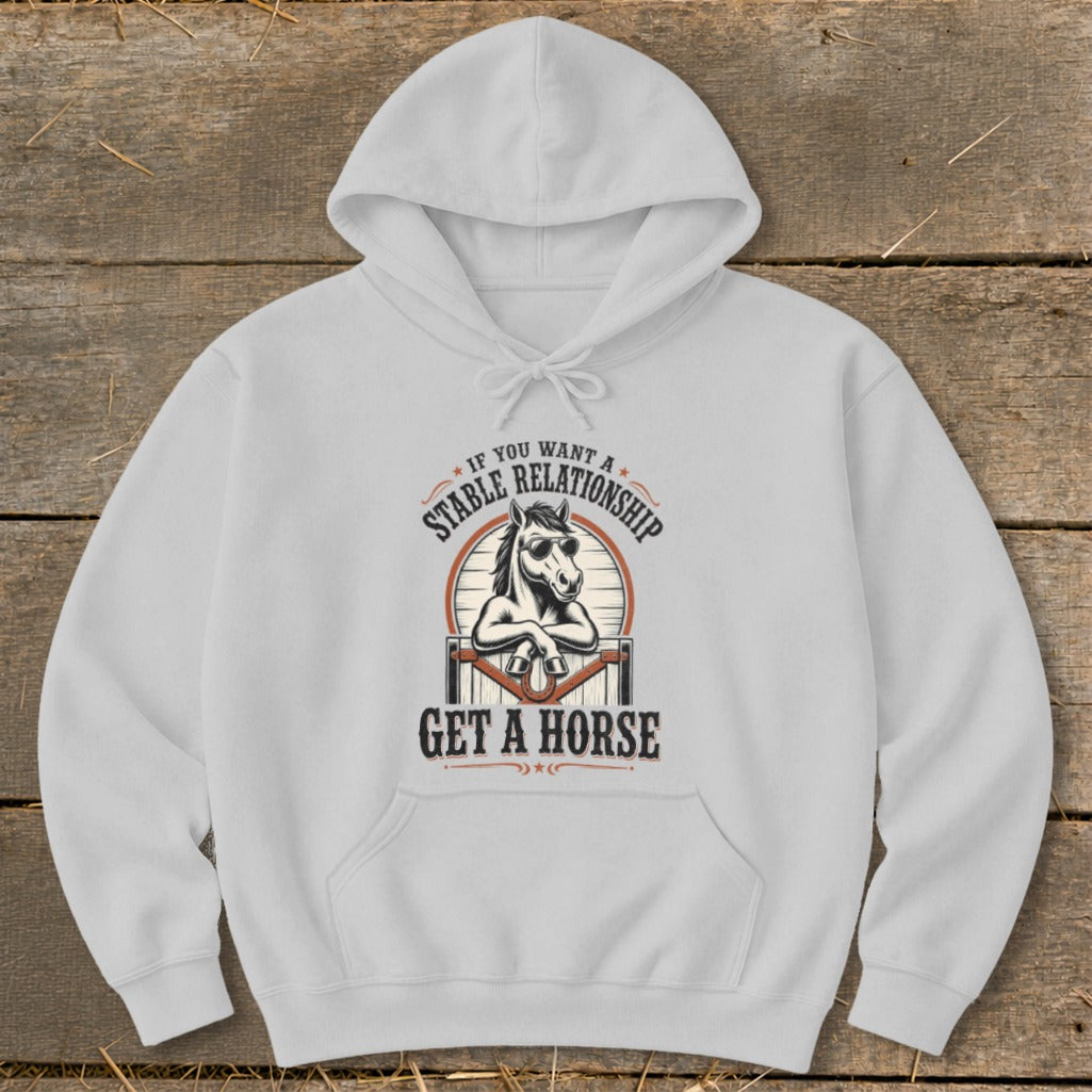Stable Relationship Hoodie - Sport Grey