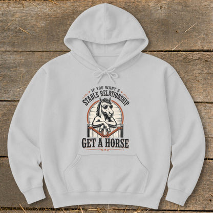 Stable Relationship Hoodie - Sport Grey