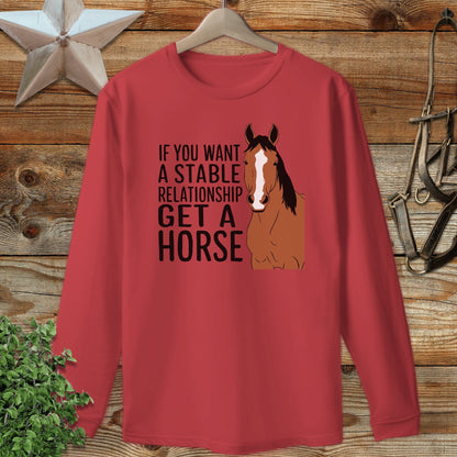 Stable Relationship Long Sleeve Tee
