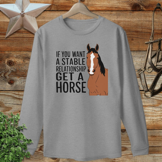 Stable Relationship Long Sleeve Tee