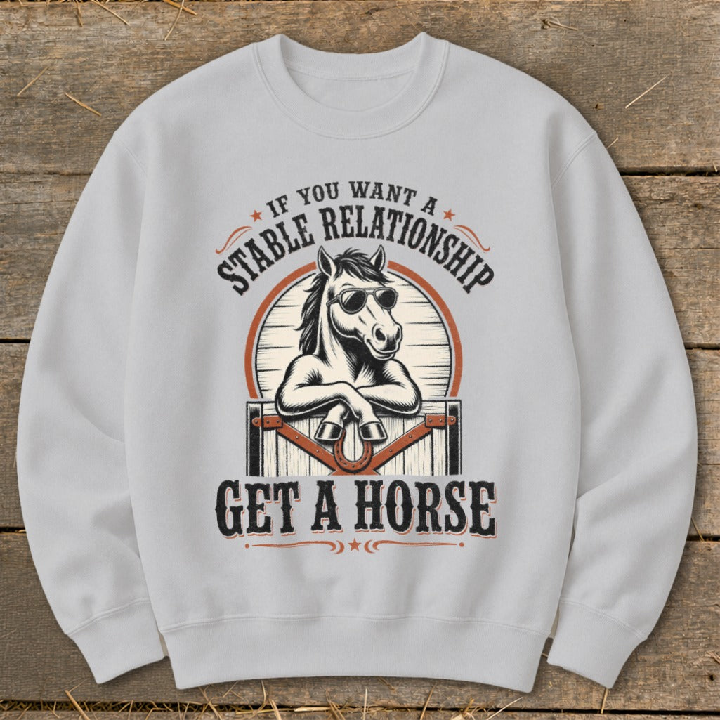 Stable Relationship Sweatshirt - Sport Grey