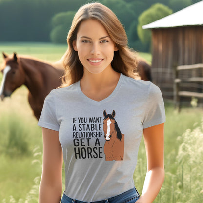 Stable Relationship V-neck