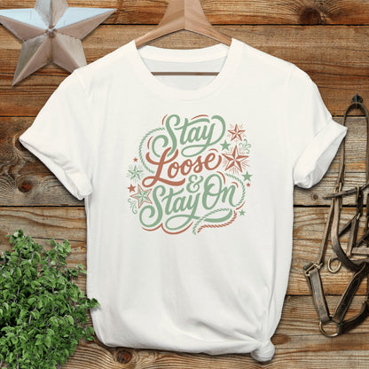 Stay Loose & Stay On Softstyle Tee