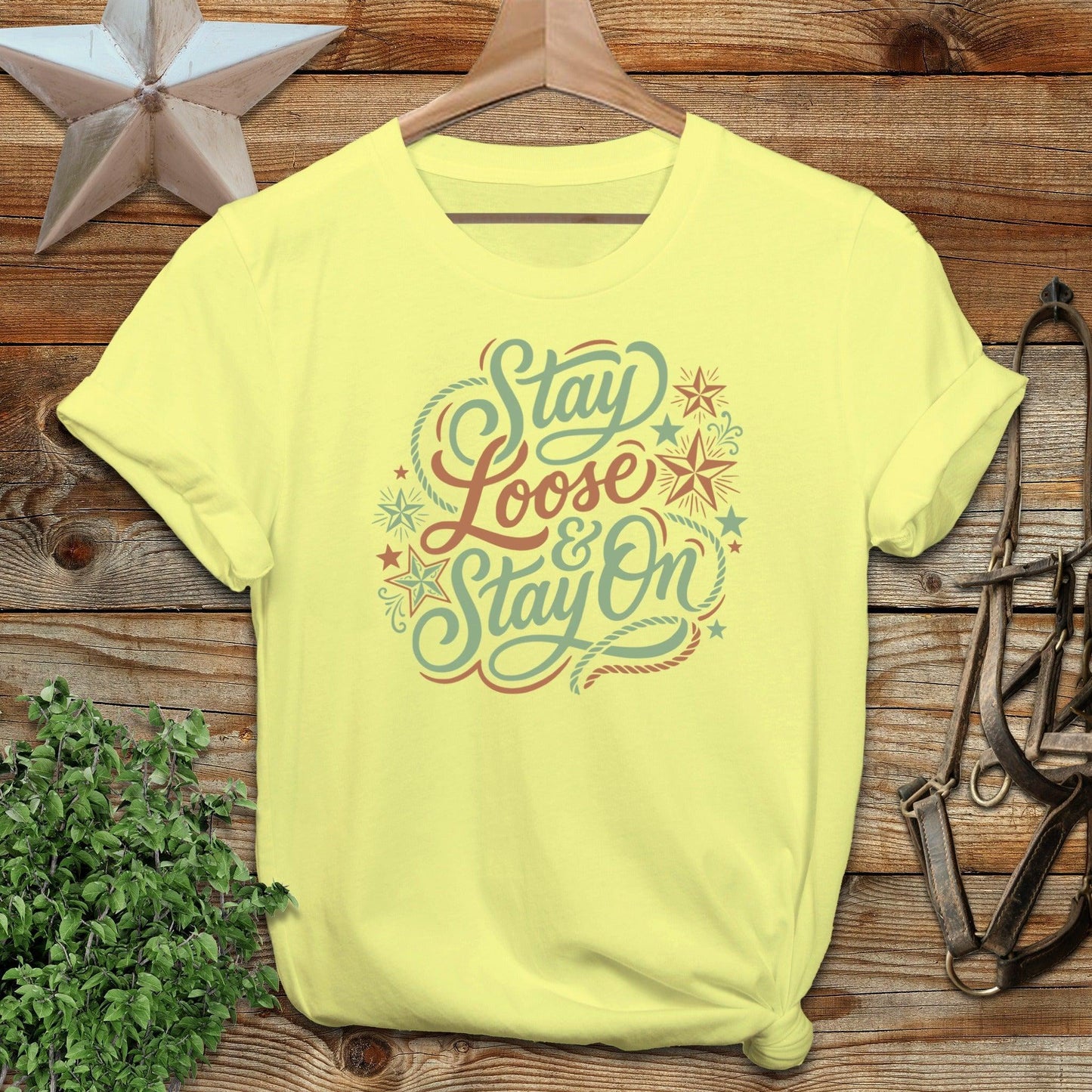 Stay Loose & Stay On Softstyle Tee