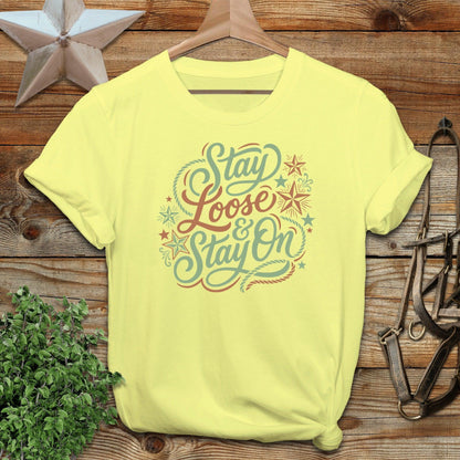 Stay Loose & Stay On Softstyle Tee