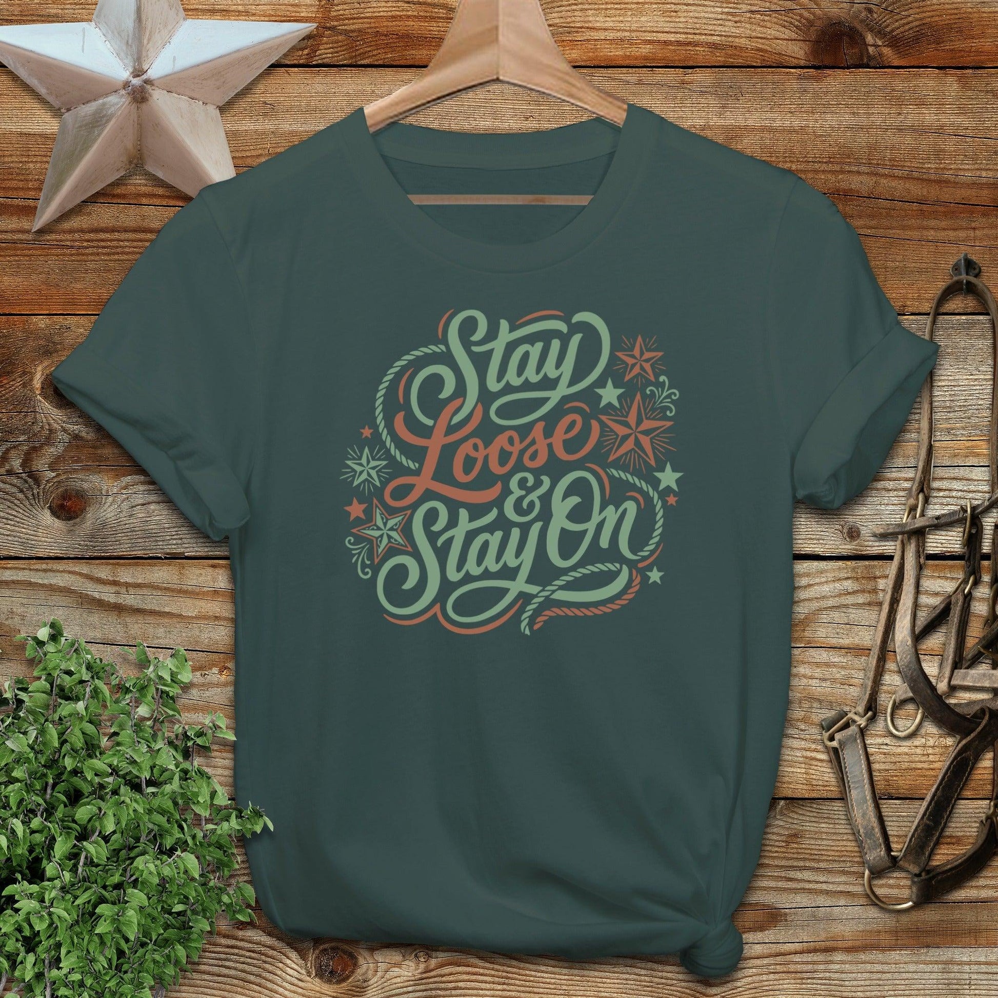 Stay Loose & Stay On Softstyle Tee