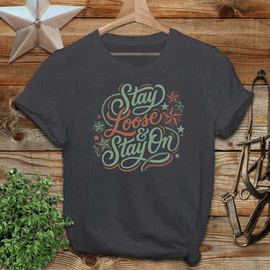 Stay Loose & Stay On Softstyle Tee