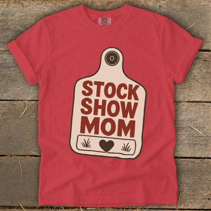 Stock Show Mom Signature Tee
