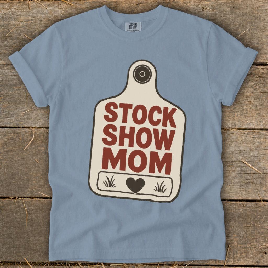 Stock Show Mom Signature Tee