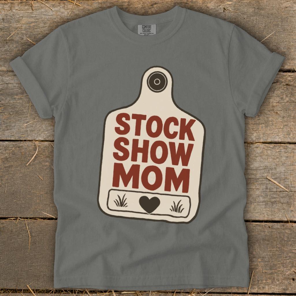 Stock Show Mom Signature Tee