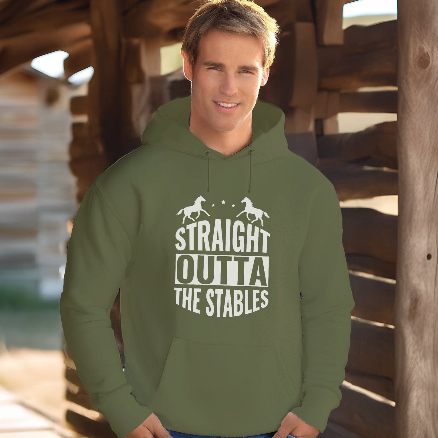 Straight Outta The Stables Hoodie