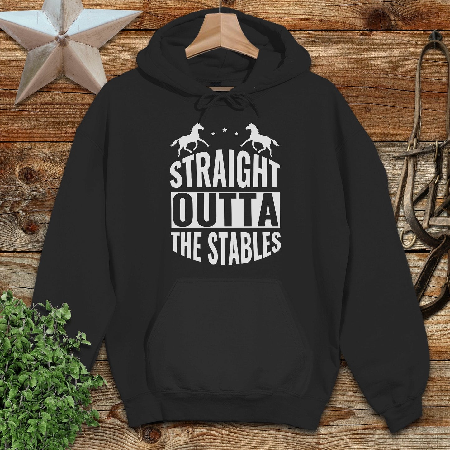 Straight Outta The Stables Hoodie
