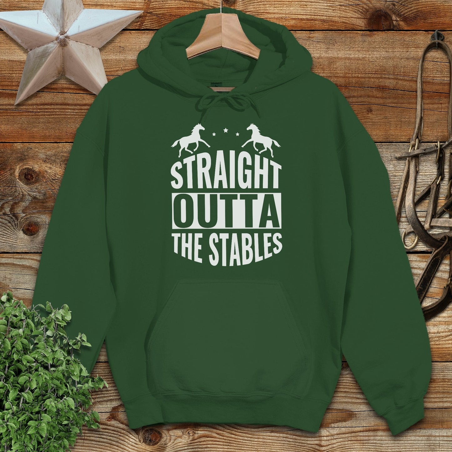 Straight Outta The Stables Hoodie