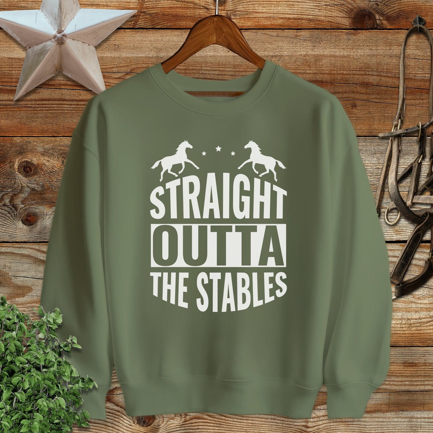 Straight Outta The Stables Sweatshirt