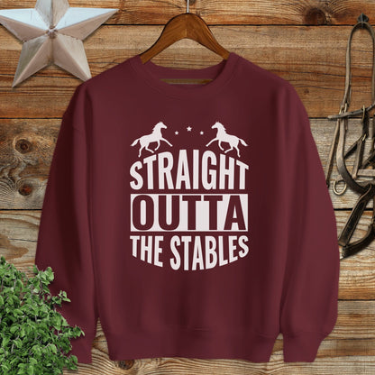 Straight Outta The Stables Sweatshirt
