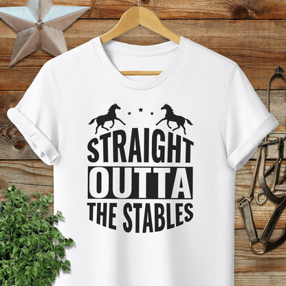 Straight Outta The Stables T-shirt