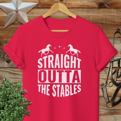 Straight Outta The Stables T-shirt