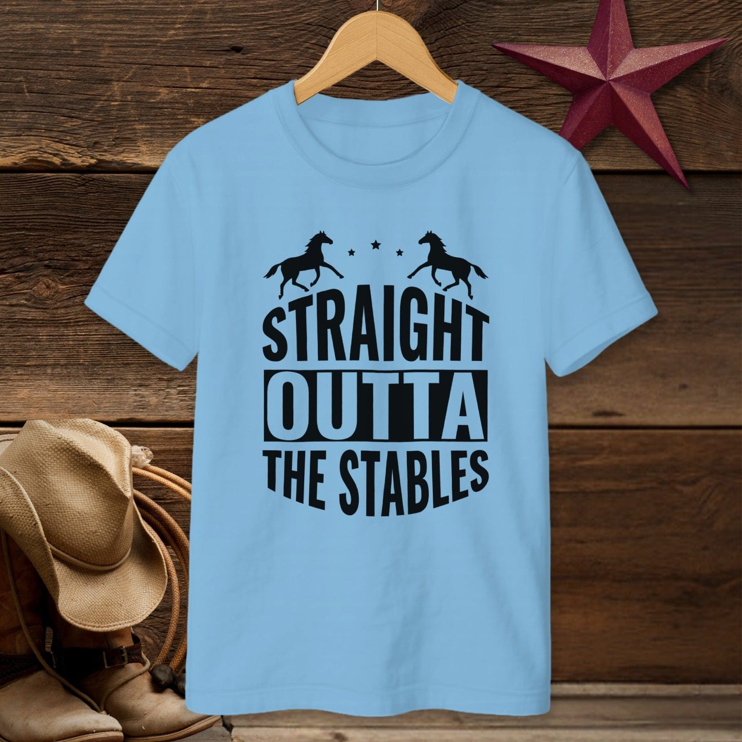 Straight Outta The Stables T-shirt (Youth)