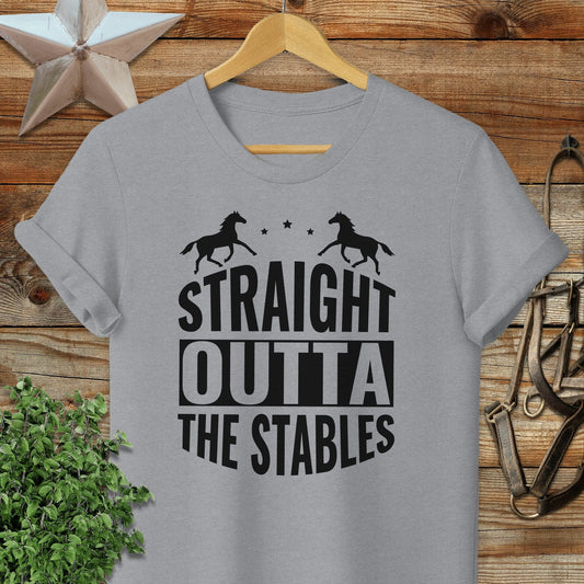 Straight Outta The Stables T-shirt
