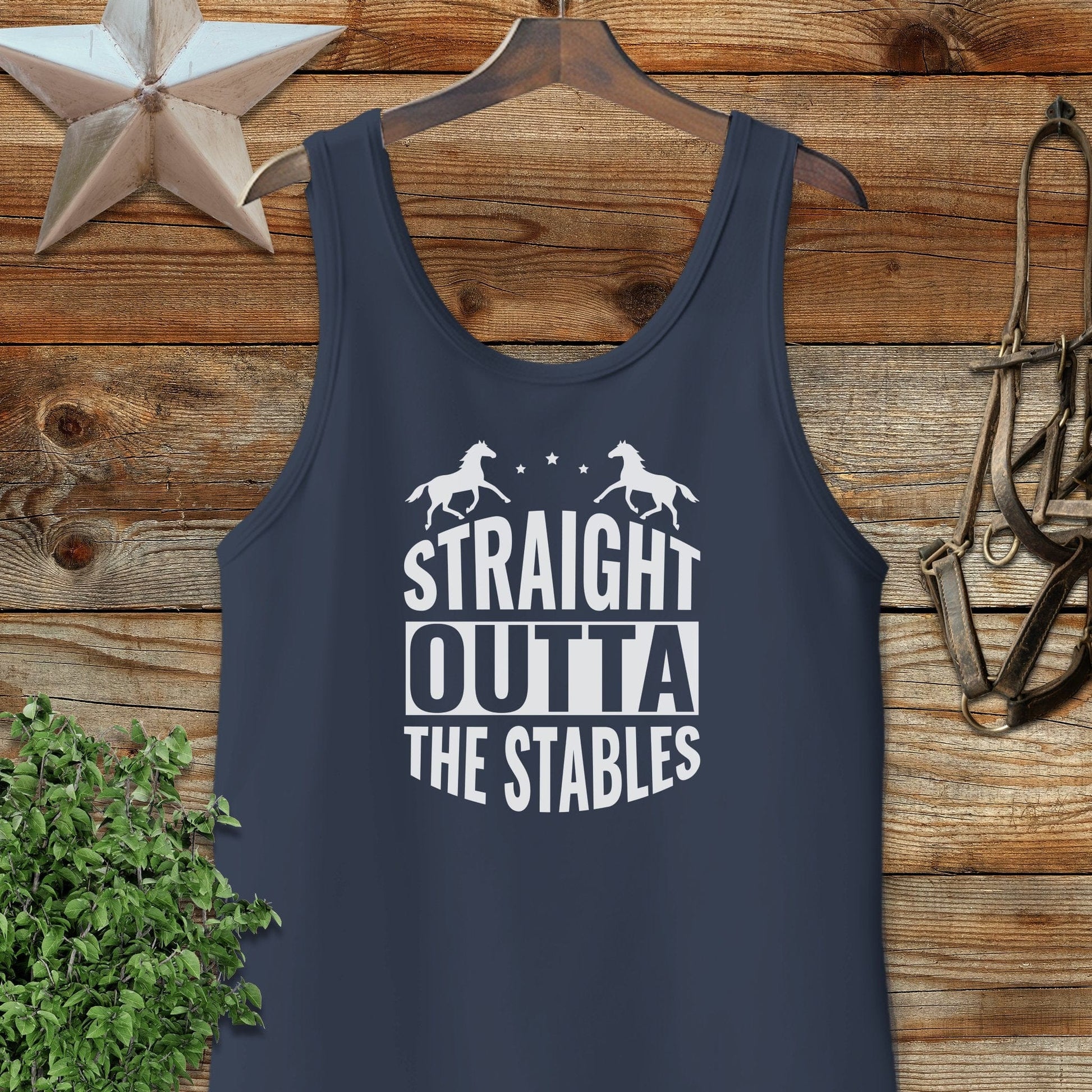 Straight Outta The Stables Tank Top
