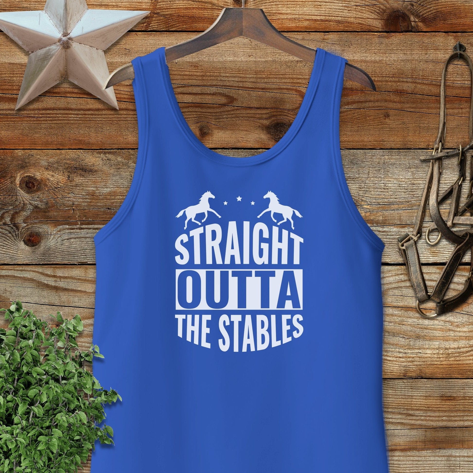 Straight Outta The Stables Tank Top
