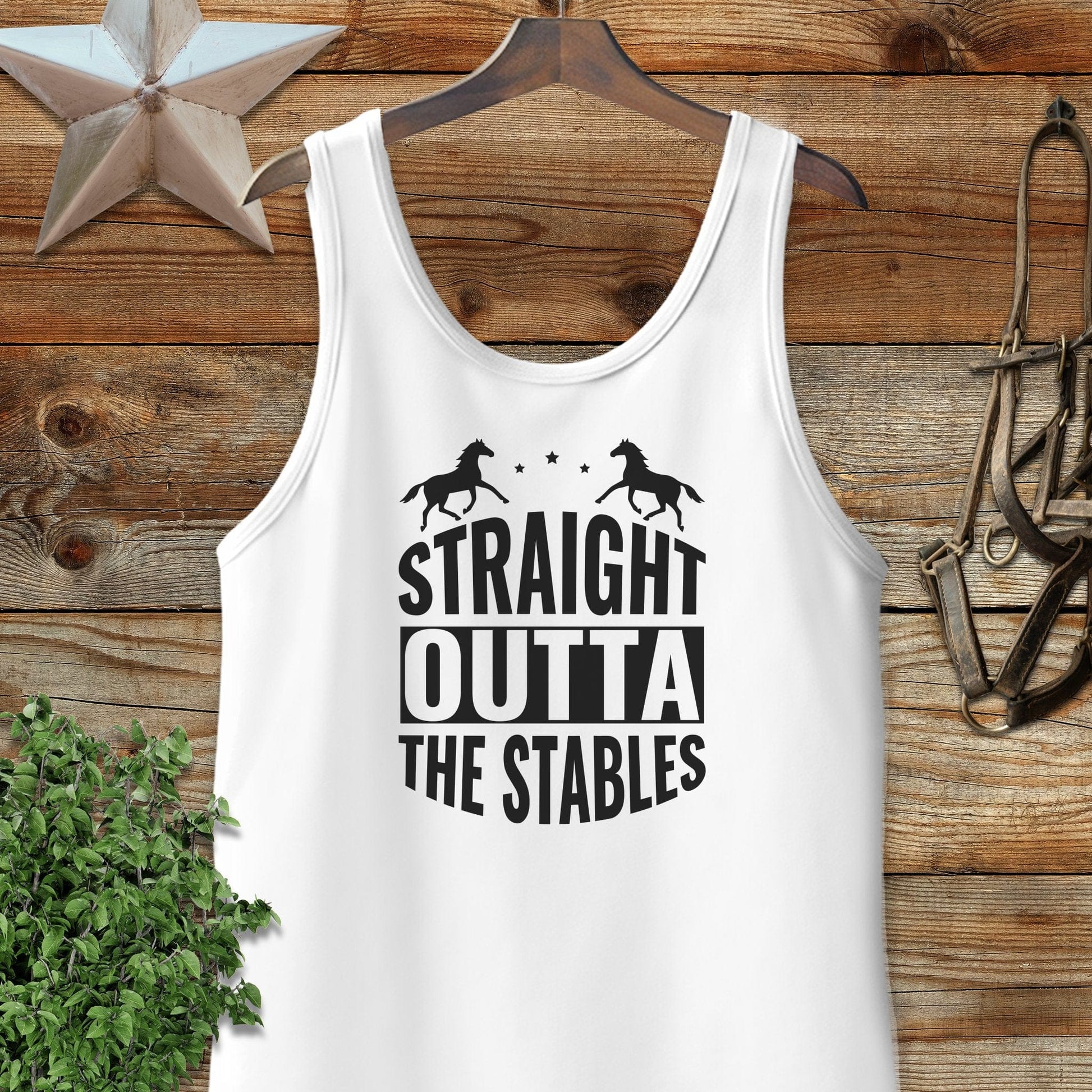 Straight Outta The Stables Tank Top