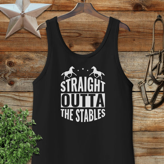 Straight Outta The Stables Tank Top