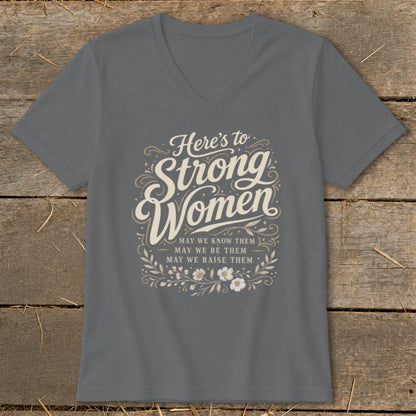 Strong Women V-neck