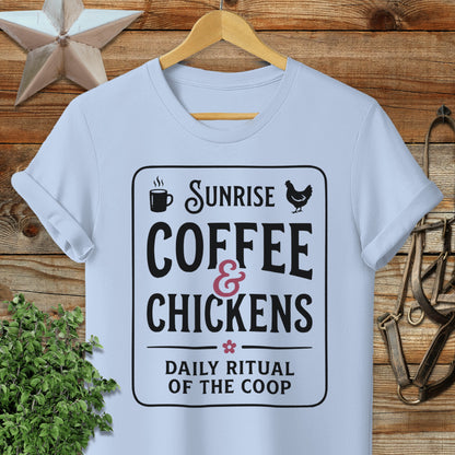 Sunrise Coffee & Chickens T-Shirt