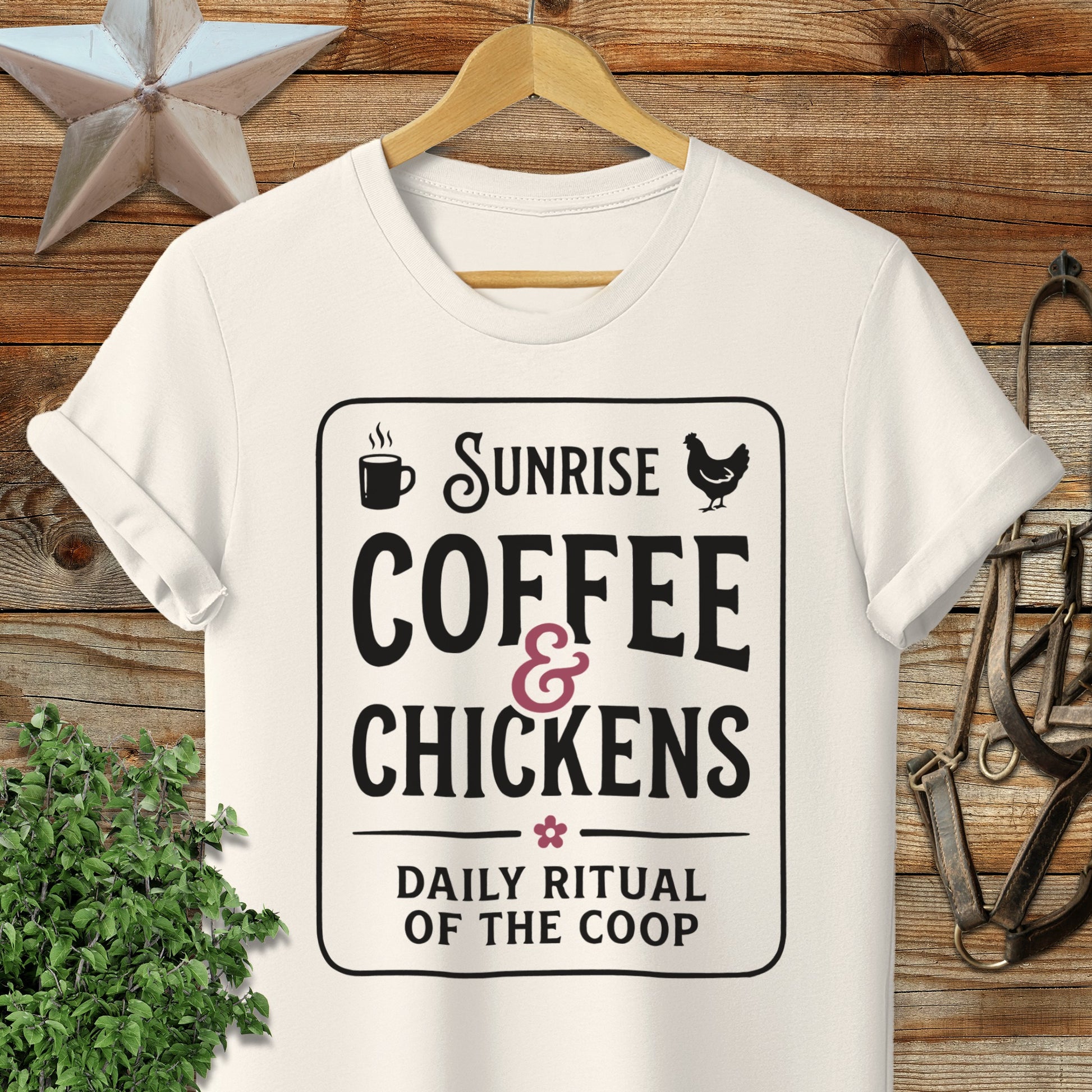 Sunrise Coffee & Chickens T-Shirt