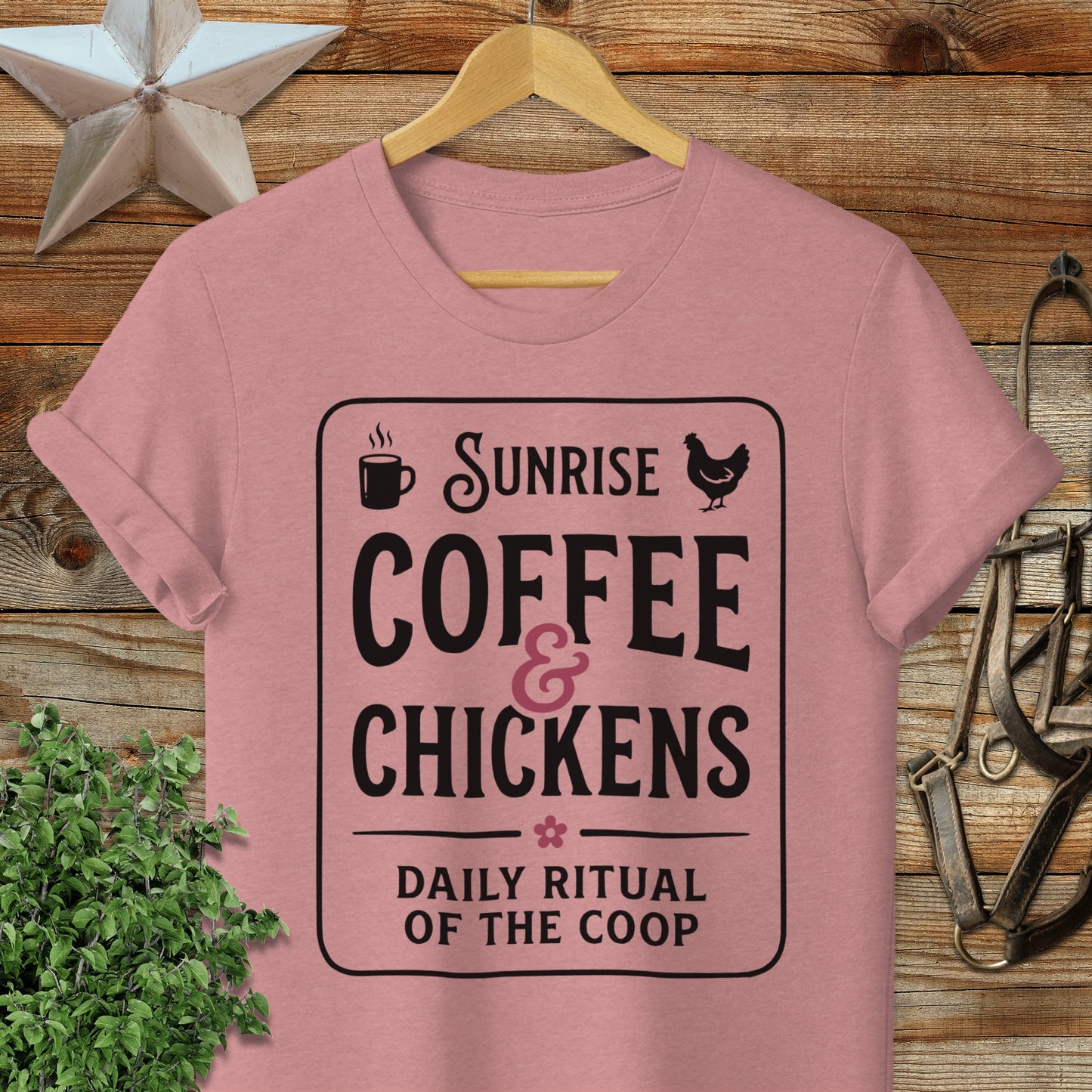 Sunrise Coffee & Chickens T-Shirt