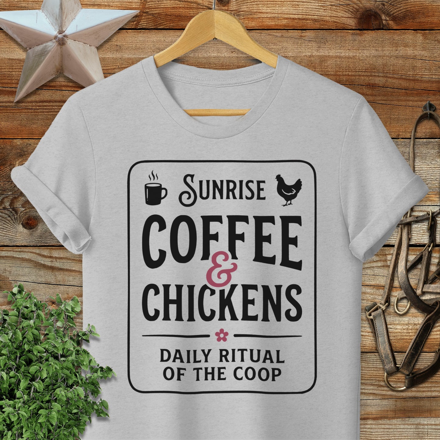 Sunrise Coffee & Chickens T-Shirt