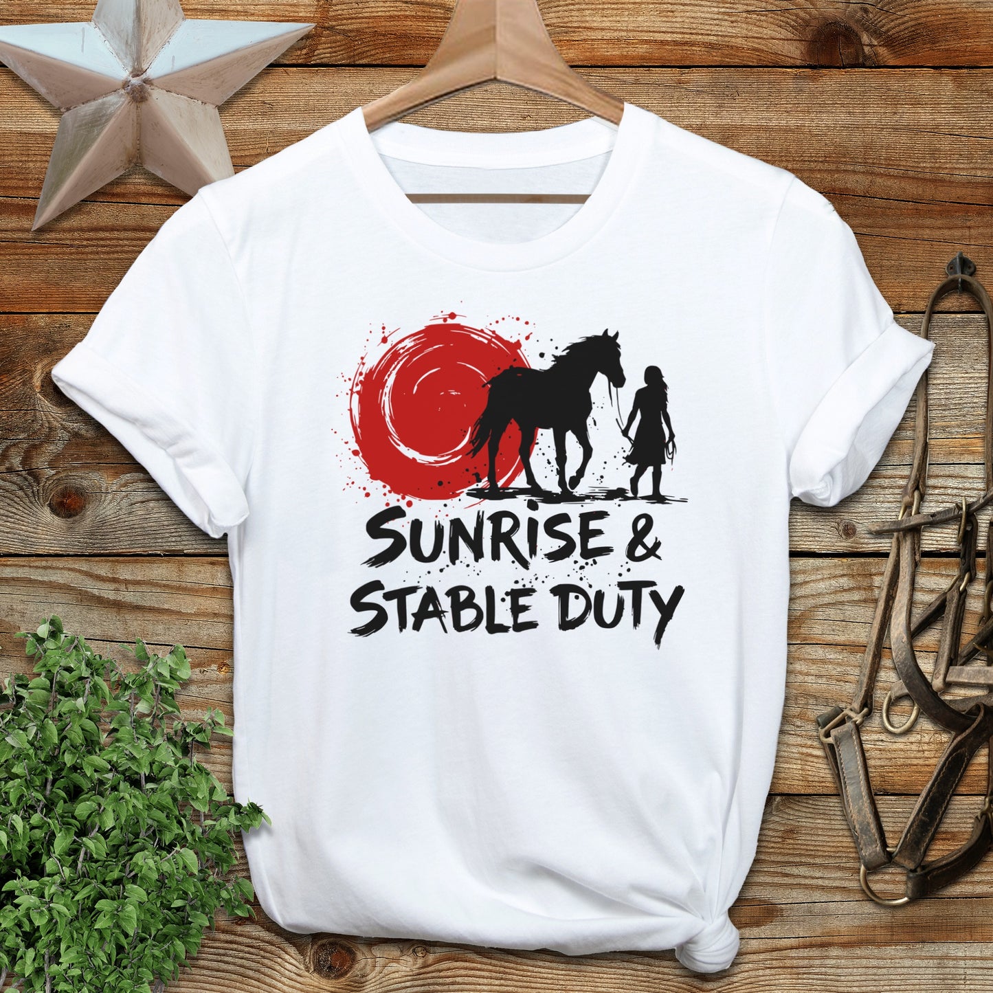 Sunrise & Stable Duty Softstyle Tee